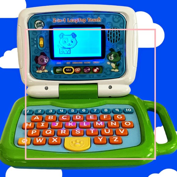 Leap Frog 2-in-1 Educational Toy Touch "My Own Leaptop" Tested Great Pre-Owned - Picture 2 of 10
